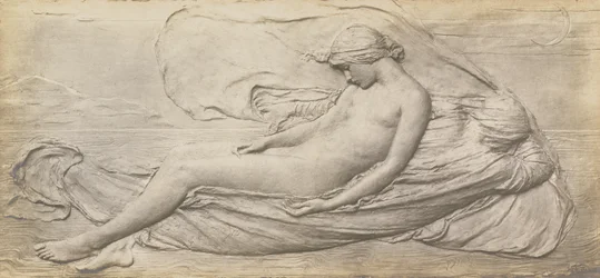 Die Geschichte von Psyche: Psyche von Zephyr getragen